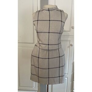 Lucy Love 2 Piece Set Fully Lined Saint Francis Mini Skirt And Top Size Medium